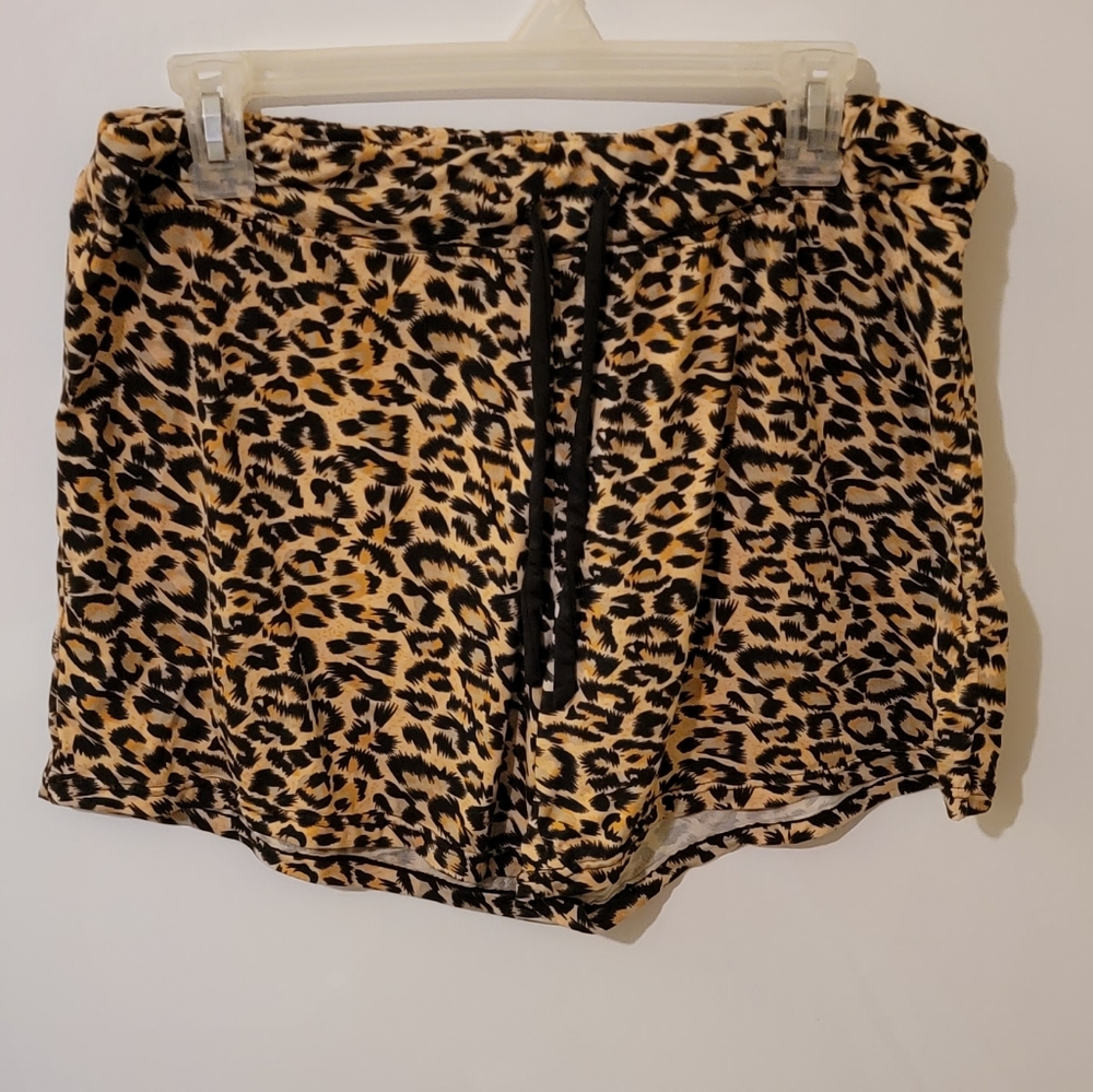 2/$5 Cheetah Print Pajama Shorts
